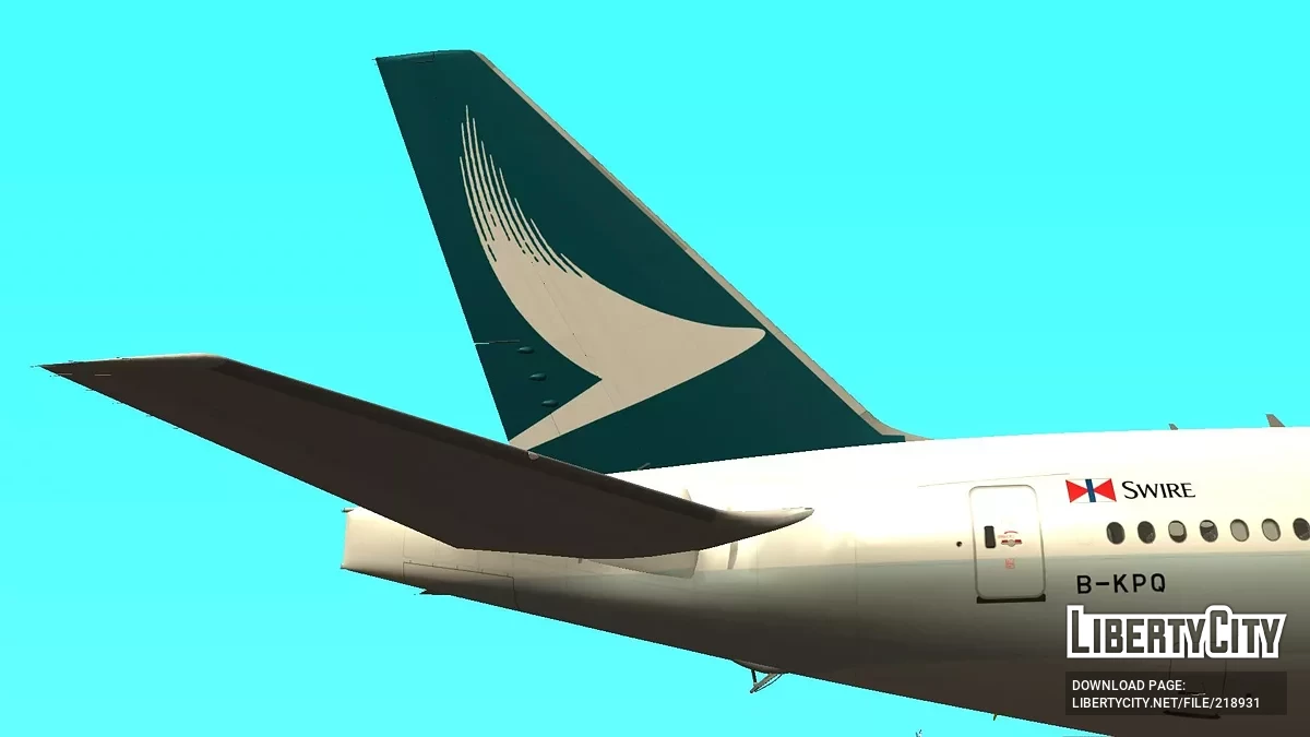 Cathay Pacific Boeing 777-367ER B-KPQ New Livery / GTA San Andreas
