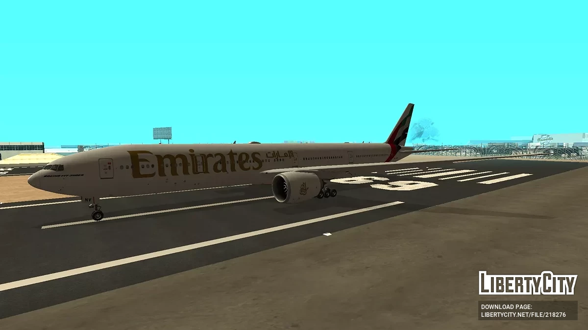 Emirates Boeing 777-31HER A6-ENV / GTA San Andreas