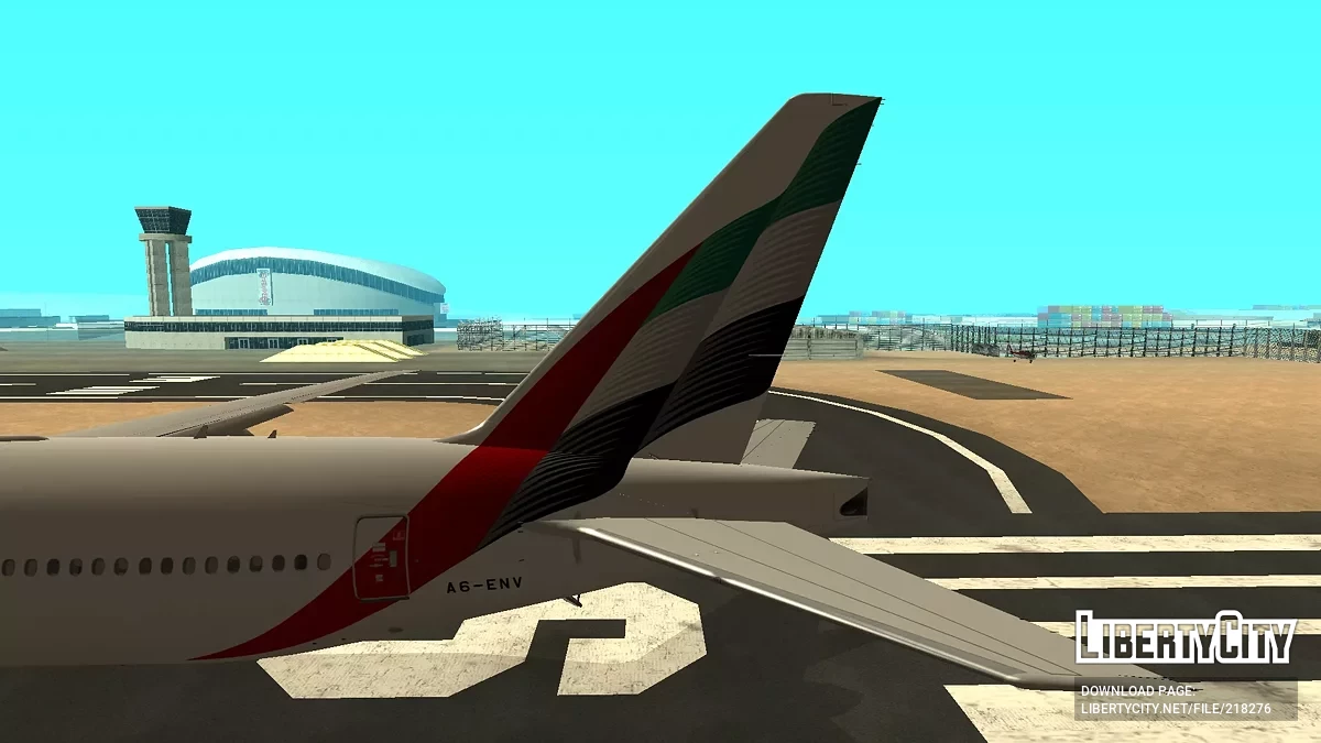 Emirates Boeing 777-31HER A6-ENV / GTA San Andreas
