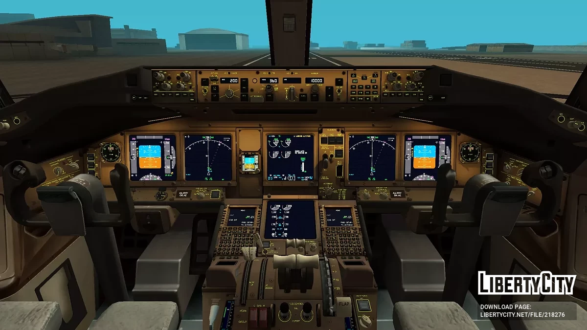 Emirates Boeing 777-31HER A6-ENV / GTA San Andreas