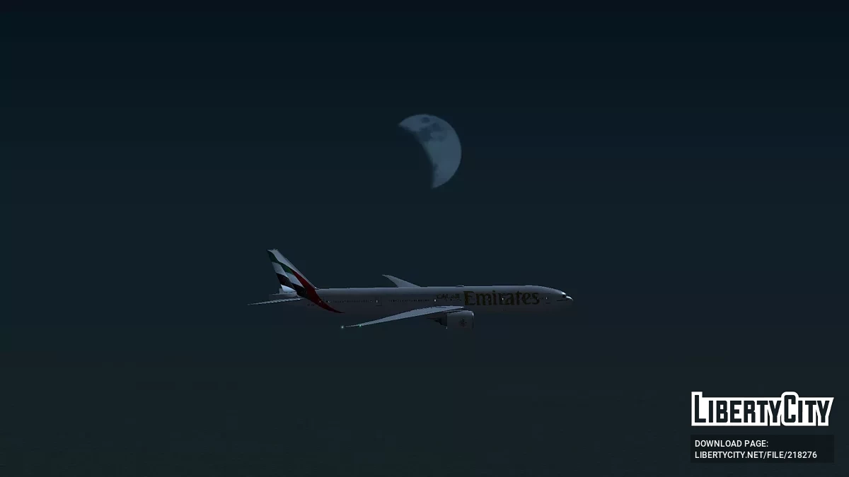 Emirates Boeing 777-31HER A6-ENV / GTA San Andreas