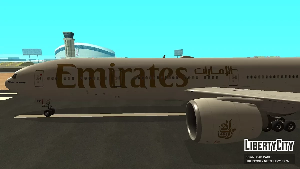 Emirates Boeing 777-31HER A6-ENV / GTA San Andreas