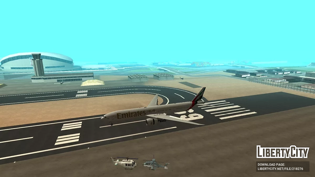 Emirates Boeing 777-31HER A6-ENV / GTA San Andreas
