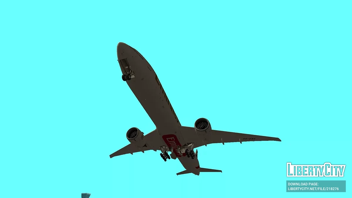 Emirates Boeing 777-31HER A6-ENV / GTA San Andreas