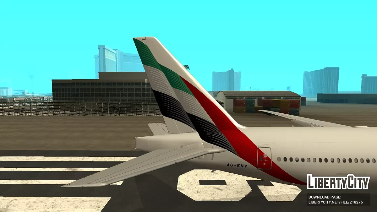Emirates Boeing 777-31HER A6-ENV / GTA San Andreas