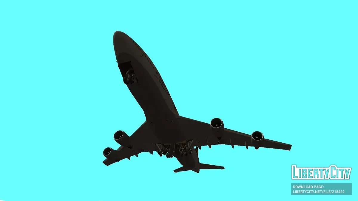 Lufthans Boeing 747-430 D-ABVK Fannanza Liver / GTA San Andreas