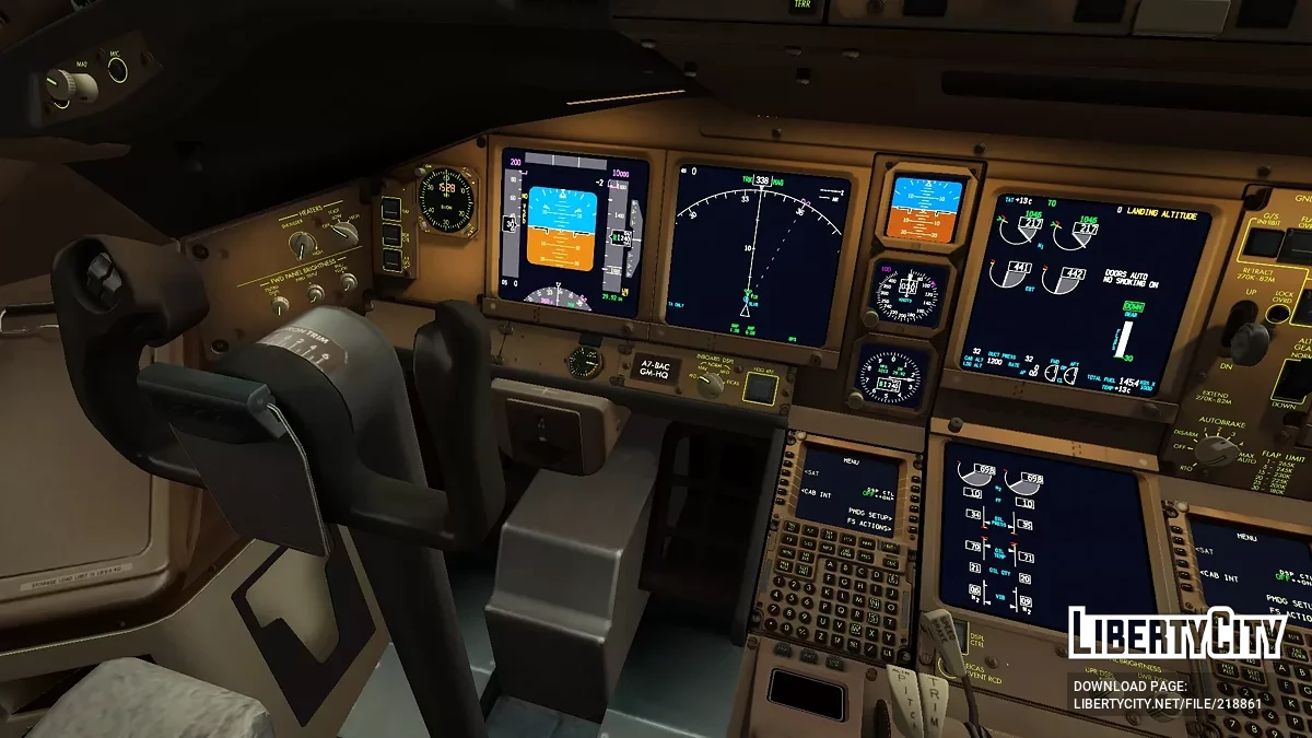 Qatar Airways Boeing 777-3DZER A7-BAC Retro Livery (remastered version) / جي تي إيه سان أندرياس