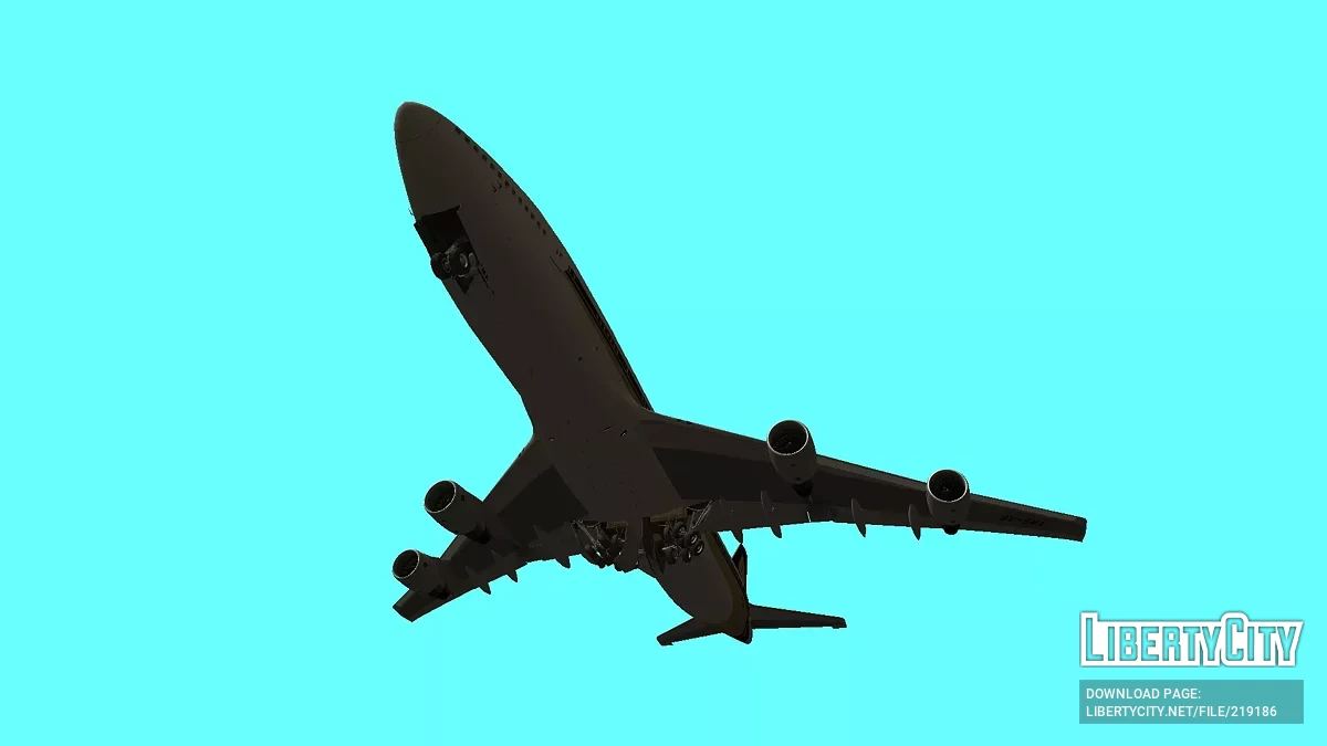 Singapore Airlines Boeing 747-412 9V-SMA / GTA San Andreas