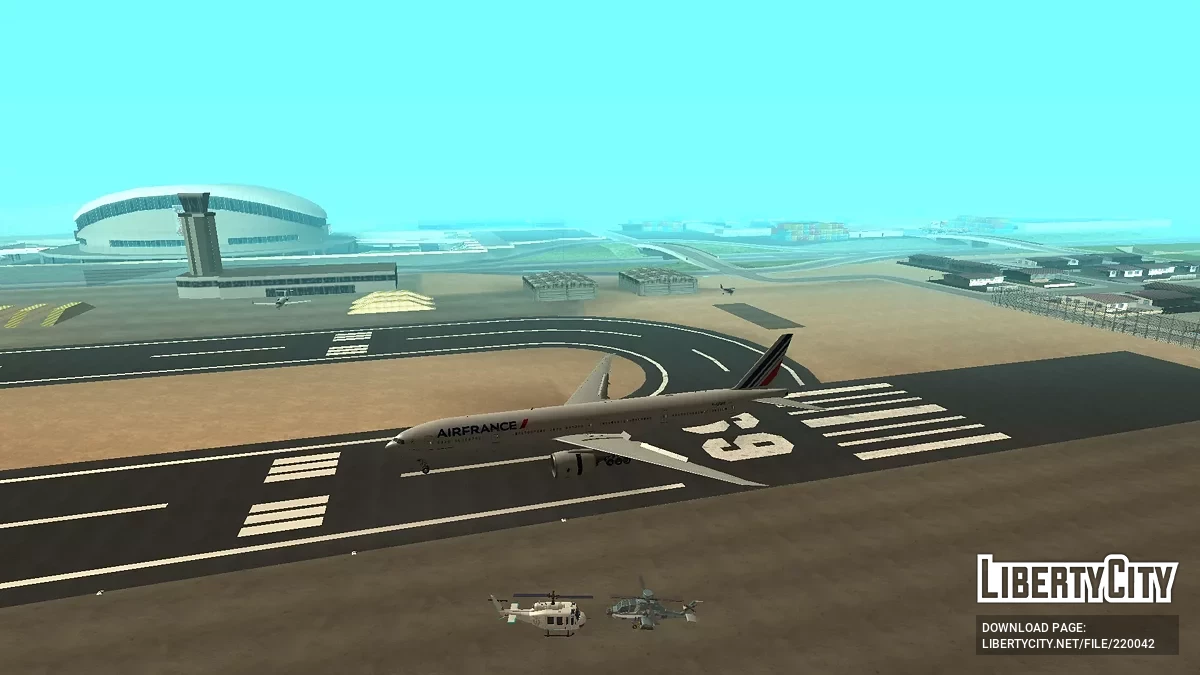 Air France Boeing 777-328ER F-GZNC / GTA San Andreas