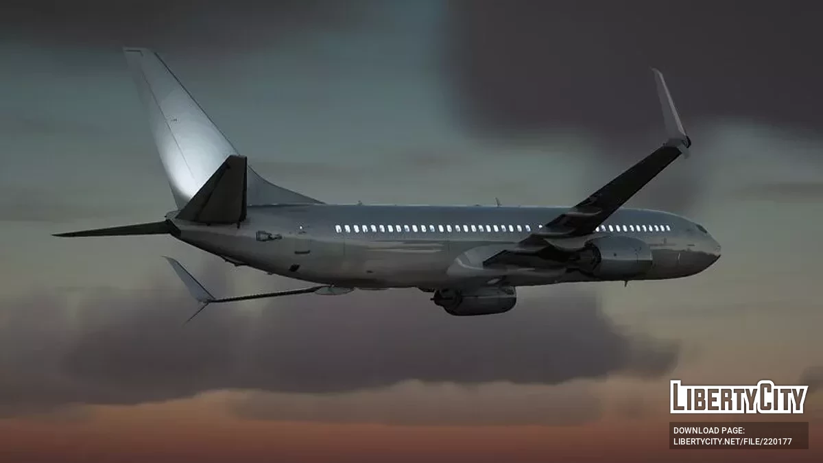 Boeing 737-800 [Base Pack] / GTA San Andreas