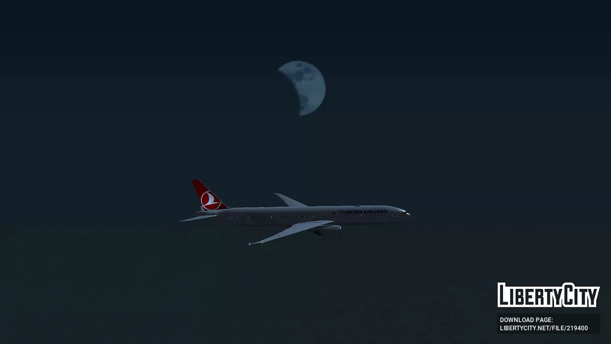 Turkish Airlines Boeing 777-3F2ER TC-JJT / GTA San Andreas
