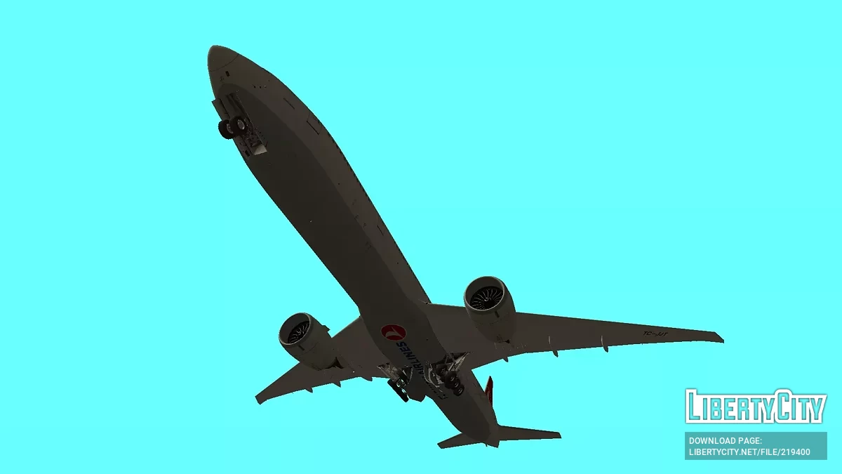 Turkish Airlines Boeing 777-3F2ER TC-JJT / GTA San Andreas