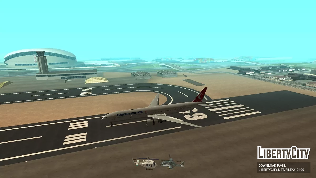 Turkish Airlines Boeing 777-3F2ER TC-JJT / GTA San Andreas