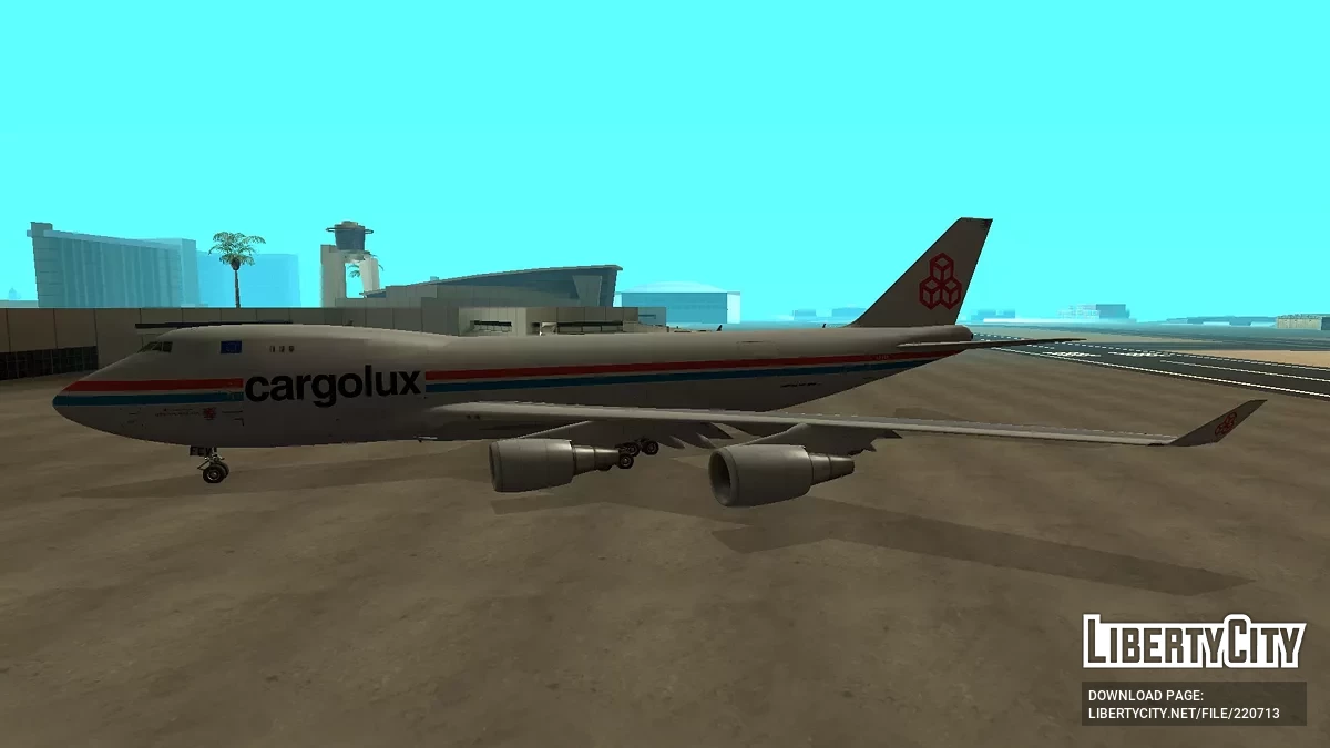 Cargolux Boeing 747-4R7F LX-FCV / GTA San Andreas
