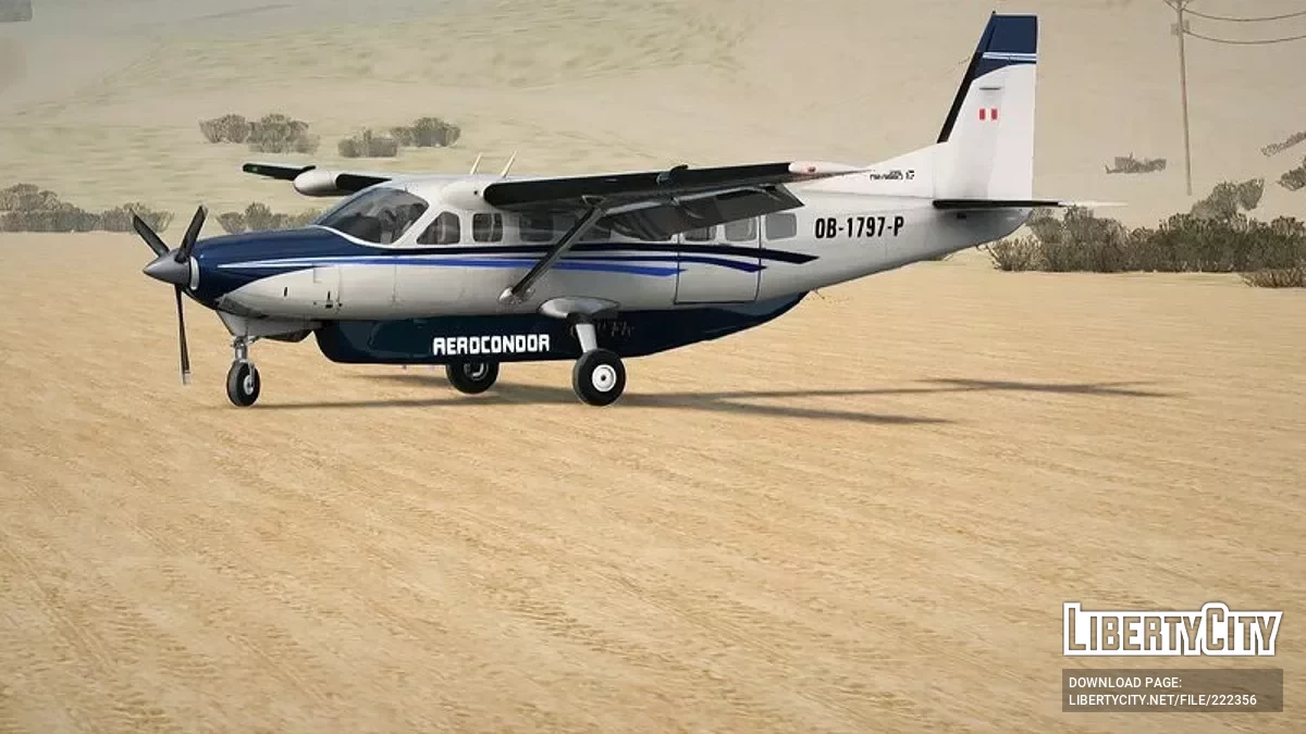Cessna 208B Grand Caravan / GTA San Andreas