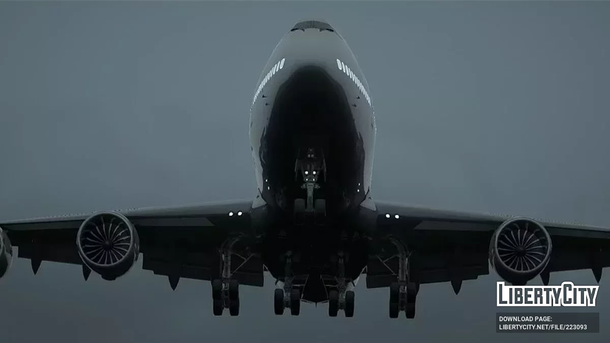 Boeing 747-8i [BASE PACK] / GTA San Andreas