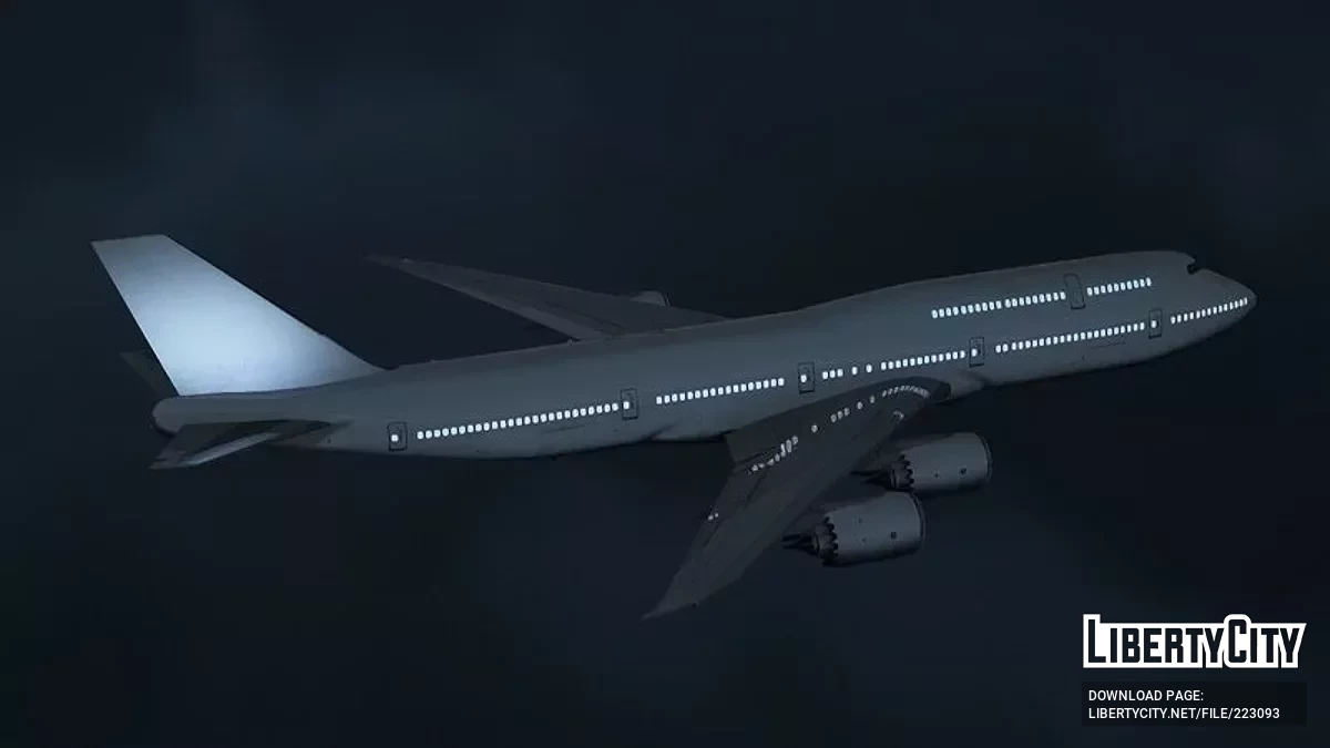 Boeing 747-8i [BASE PACK] / GTA San Andreas