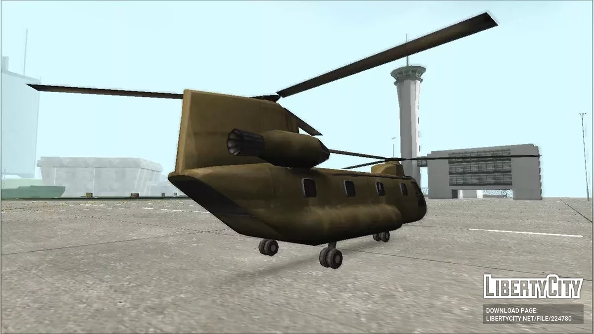 Cargobob (Tandem) / GTA San Andreas