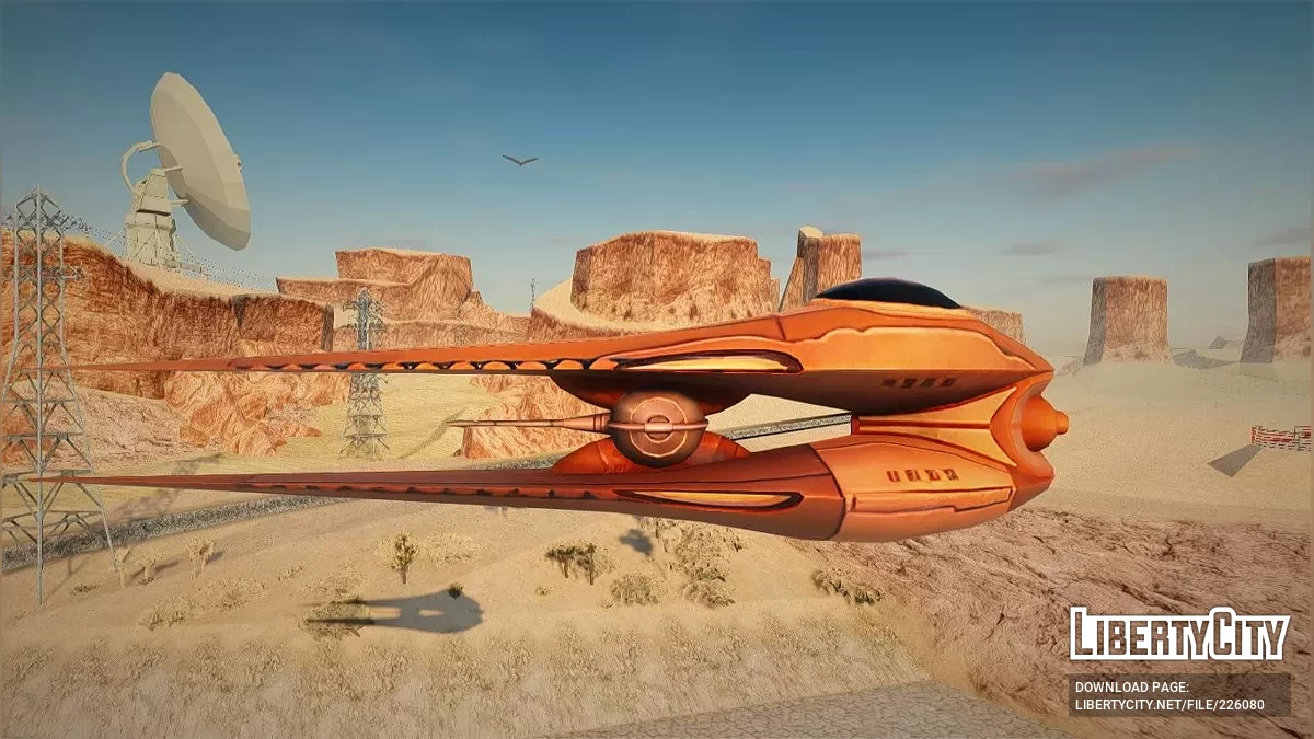 Cazador Geonosiano de Star Wars / GTA San Andreas