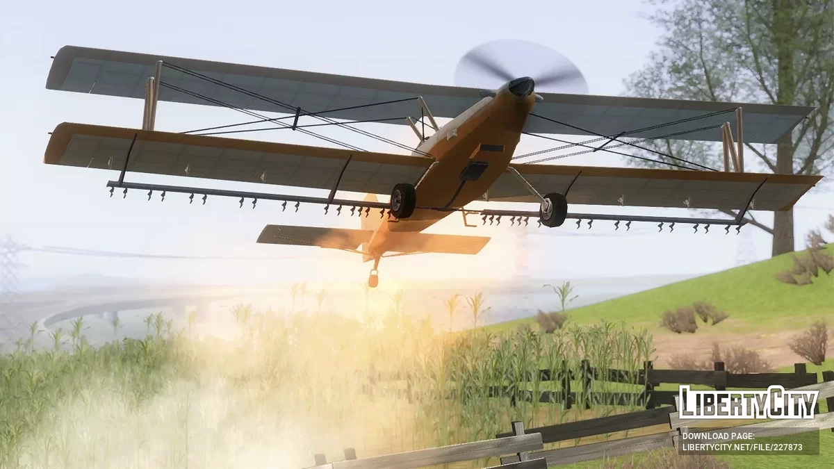 GTA 5/Online 西部喷洒机 300 HS [Vehfuncs] / GTA San Andreas