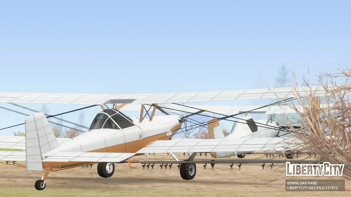 GTA 5/Online 西部喷洒机 300 HS [Vehfuncs] / GTA San Andreas