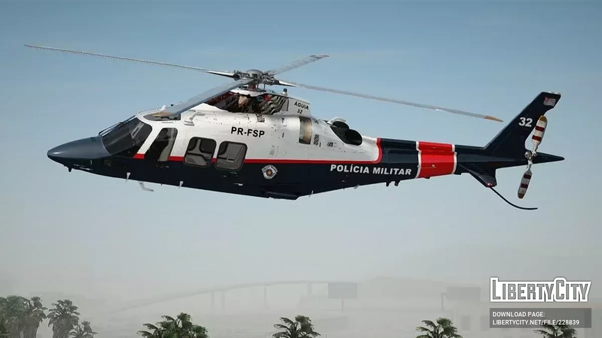 AgustaWestland AW109SP / GTA San Andreas