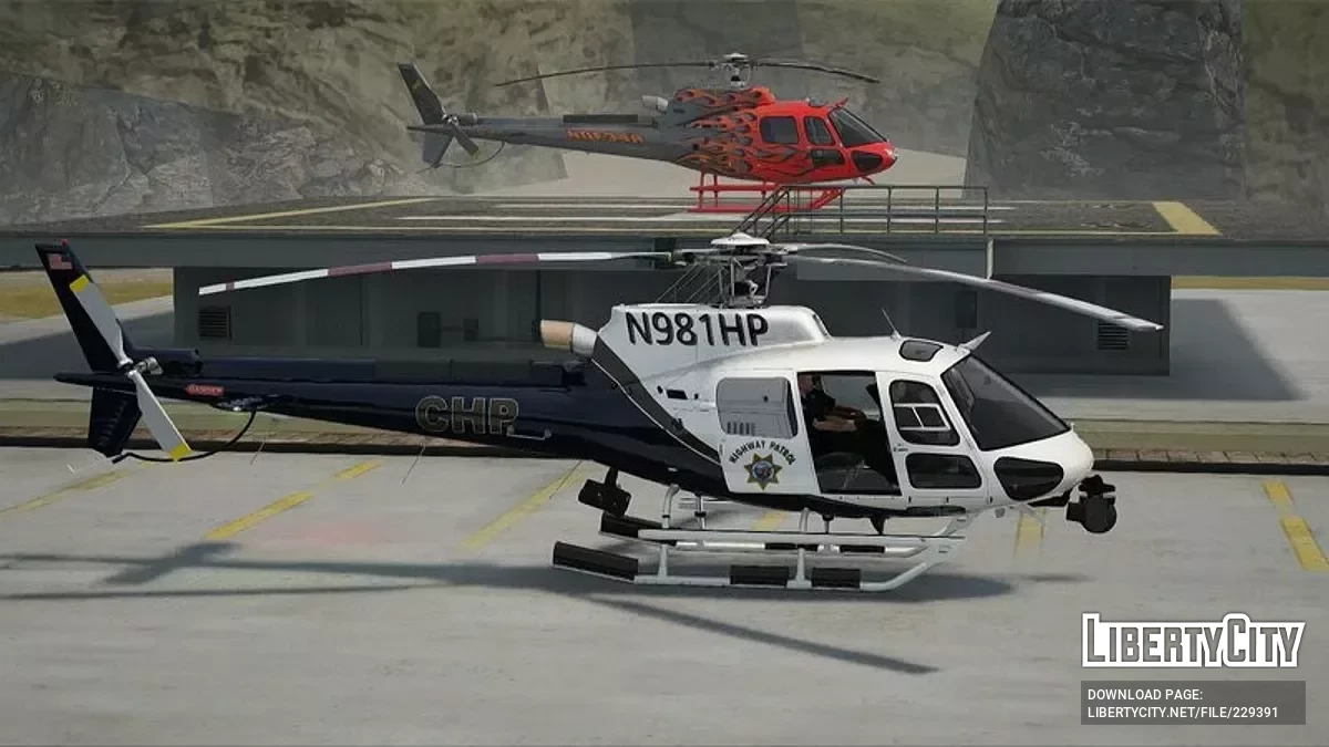 Гелікоптери Airbus H125 / GTA San Andreas