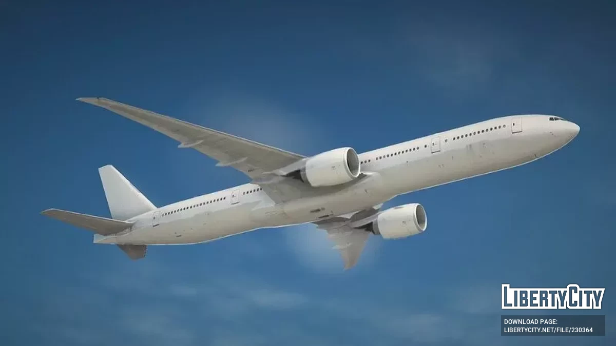 Boeing 777-300ER [VehFuncs] / GTA San Andreas