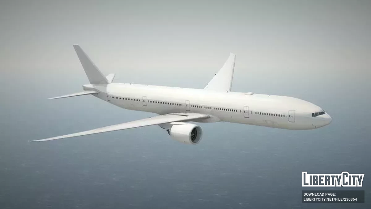 Boeing 777-300ER [VehFuncs] / GTA San Andreas