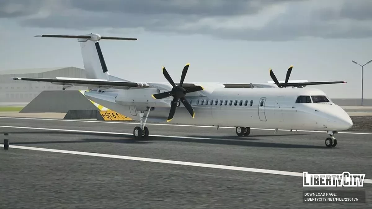 Bombardier Dash 8Q-400 [Базовий пакет] / GTA San Andreas