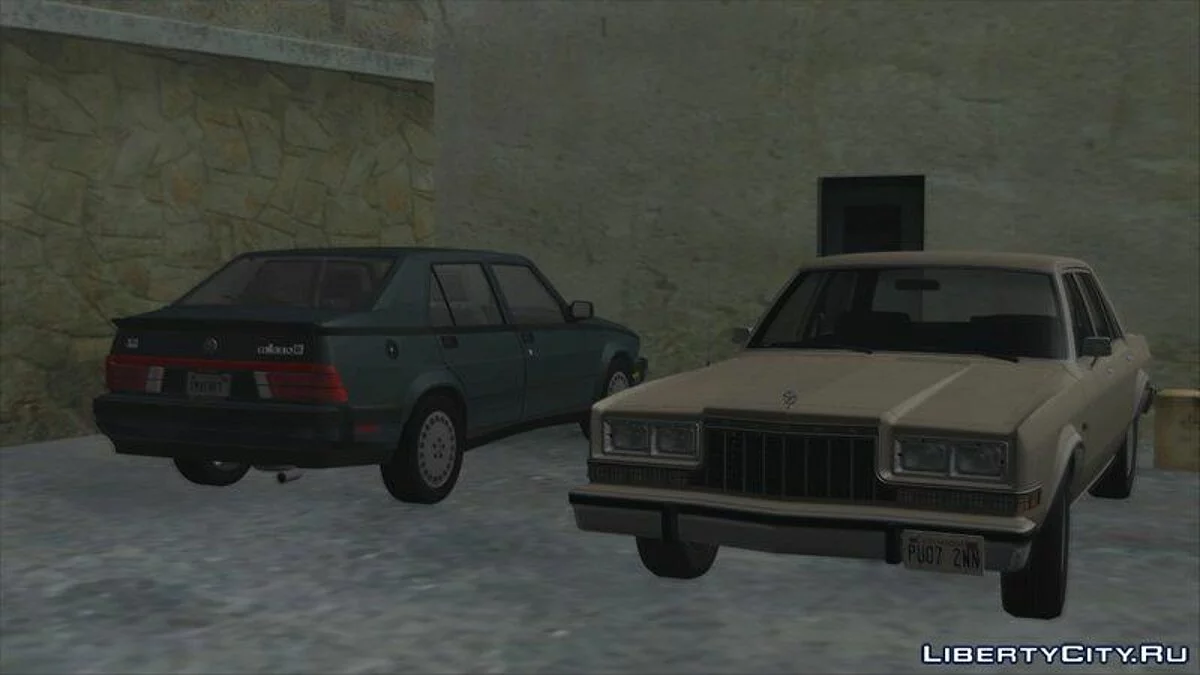 ألفا روميو ميلانو 3.0 V6 1987 (مواصفات أمريكية) / جي تي إيه سان أندرياس