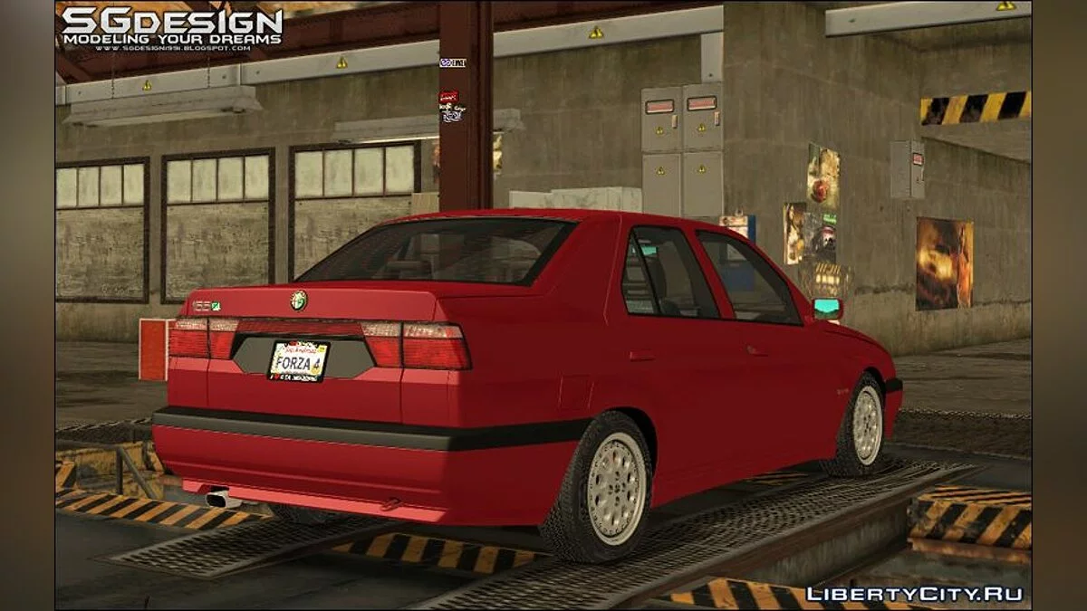 1992 Alfa Romeo 155 Q4 - Stock / GTA San Andreas