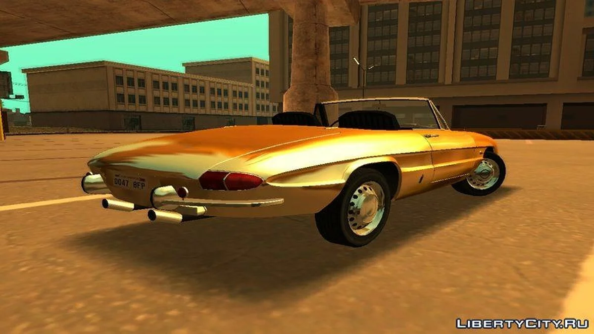 Alfa Romeo Spider Duetto 160 1966 / GTA San Andreas
