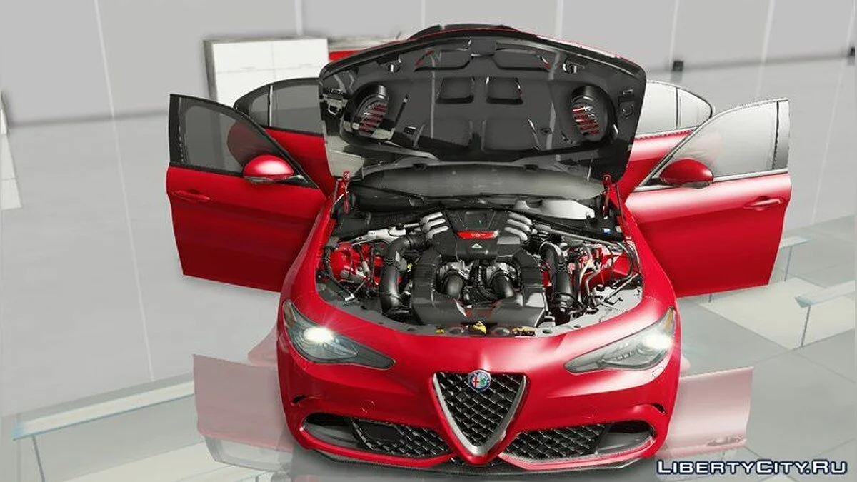 2017 Alfa Romeo Giulia Quadrifoglio / GTA San Andreas