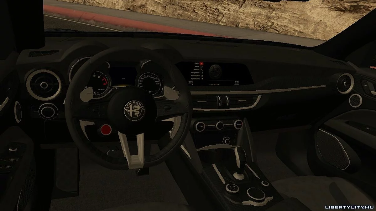 Alfa Romeo Stelvio Quadrifoglio mit Tuning / GTA San Andreas