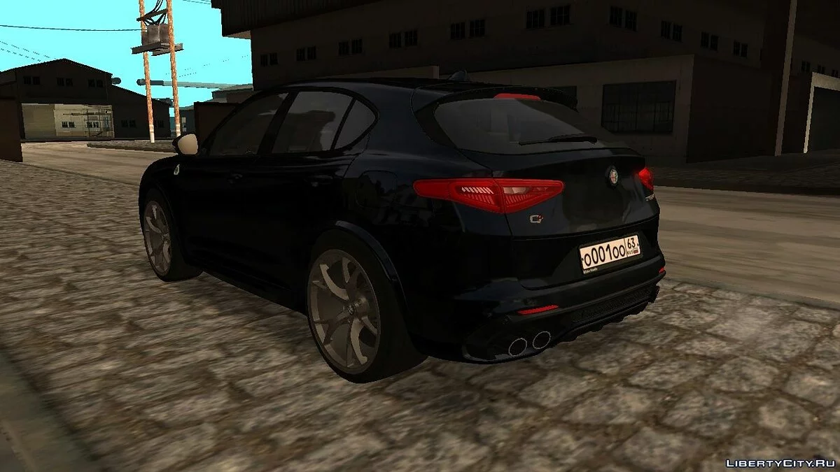 Alfa Romeo Stelvio Quadrifoglio mit Tuning / GTA San Andreas