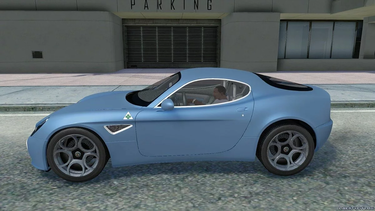 Alfa Romeo 8C Competizione TT Black Revel / GTA San Andreas