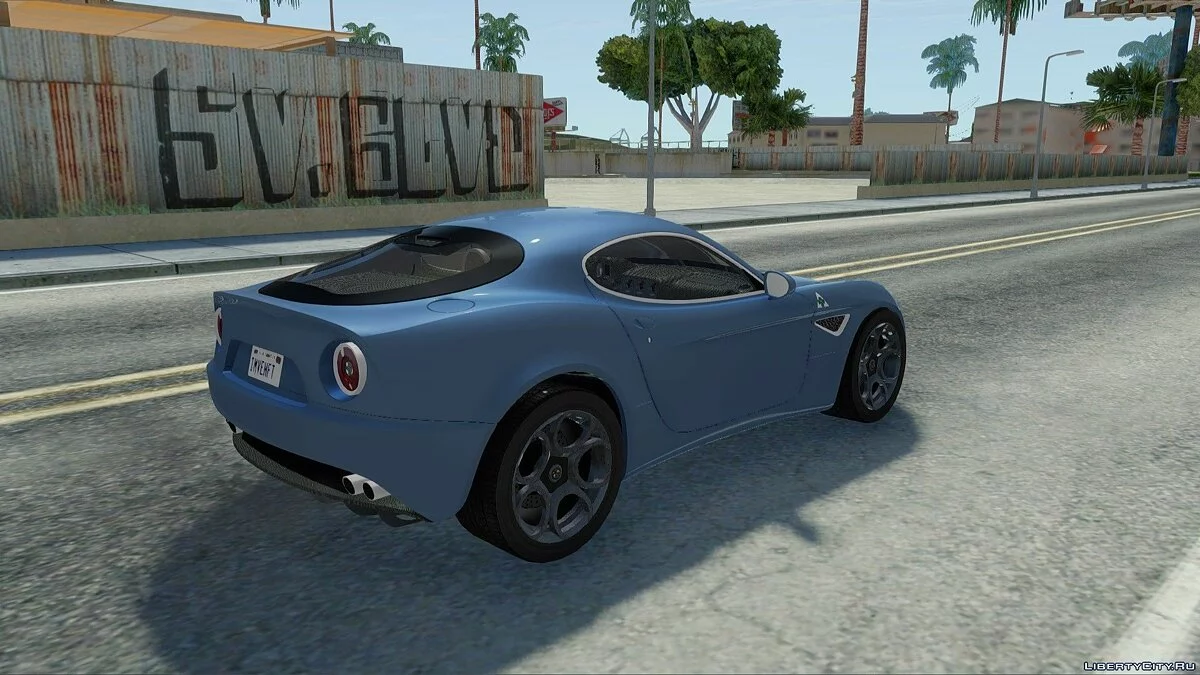 Alfa Romeo 8C Competizione TT Black Revel / GTA San Andreas