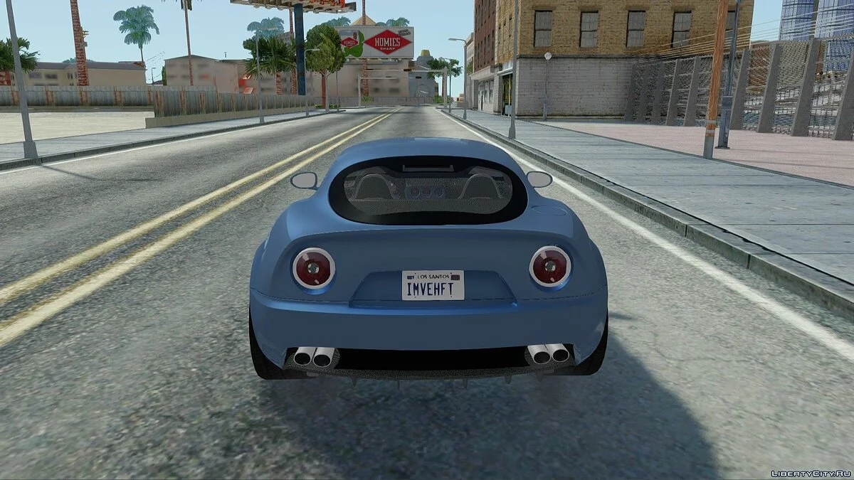 Alfa Romeo 8C Competizione TT Black Revel / GTA San Andreas