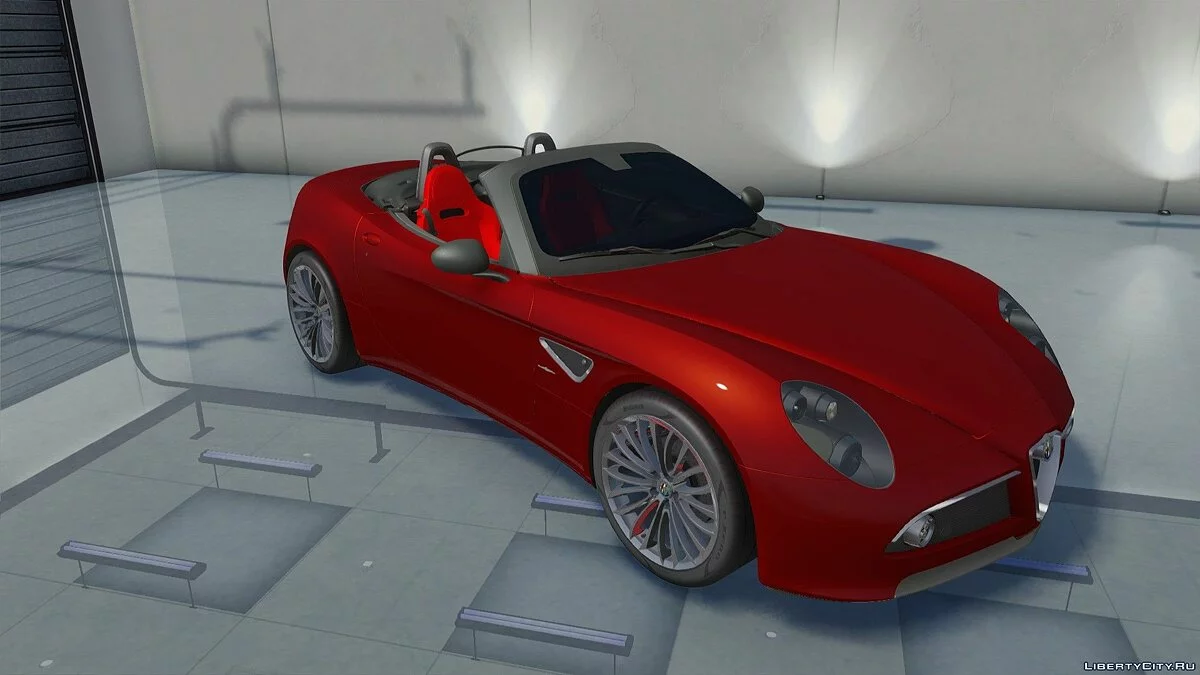 2009 Alfa Romeo 8C Spider / GTA San Andreas
