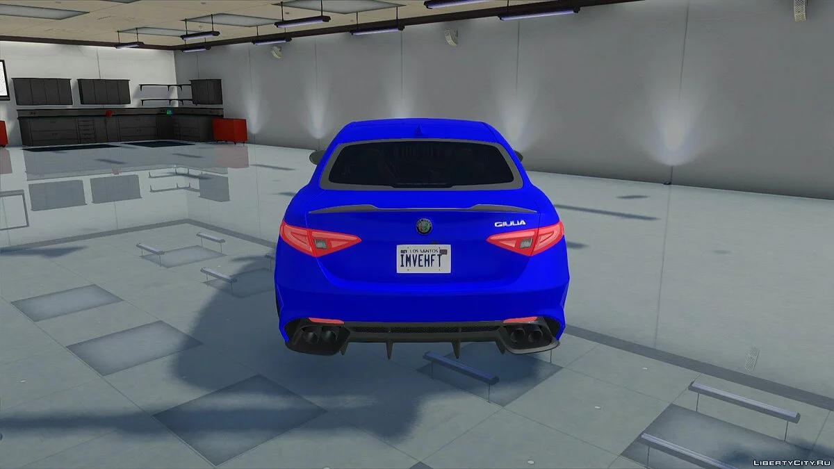 2017 Alfa Romeo Giulia Quadrifoglio / GTA San Andreas