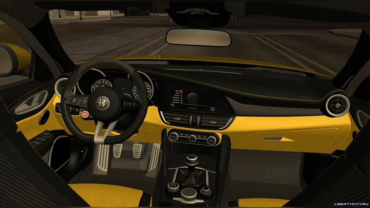 Alfa Romeo Giulia Quadrifoglio / GTA San Andreas