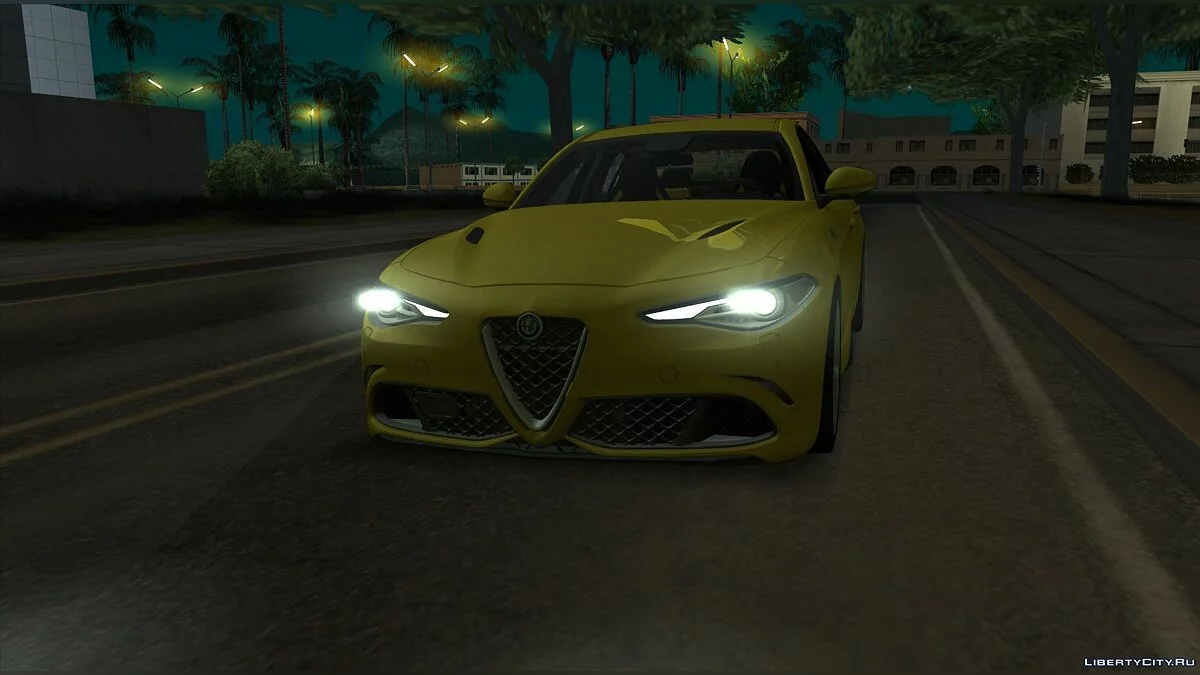 Alfa Romeo Giulia Quadrifoglio / GTA San Andreas
