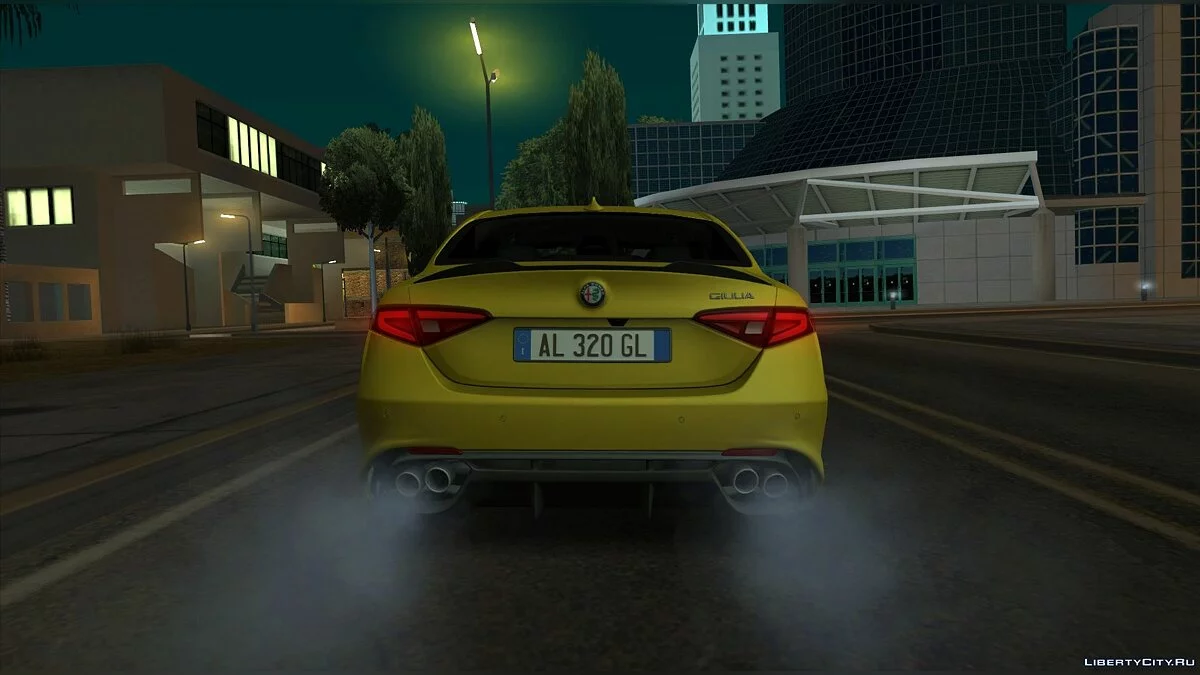 Alfa Romeo Giulia Quadrifoglio / GTA San Andreas