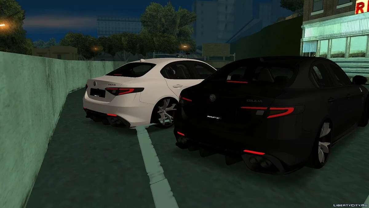 Alfa Romeo Giulia Quadrifoglio / GTA San Andreas