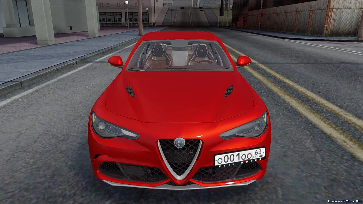 Alfa Romeo Giulia / GTA San Andreas