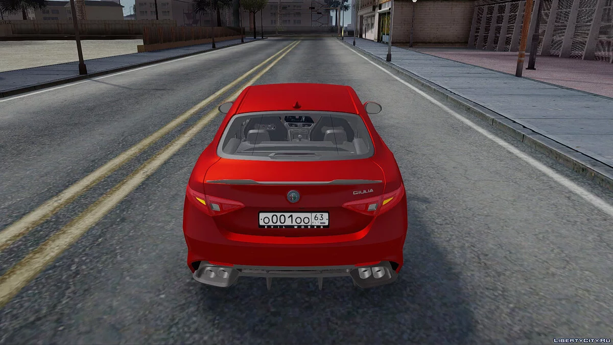 Alfa Romeo Giulia / GTA San Andreas