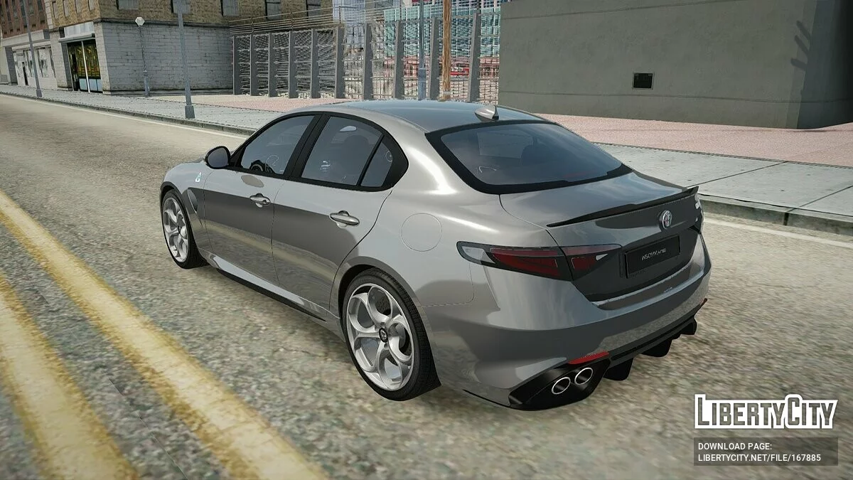 Alfa Romeo Giulia / GTA San Andreas
