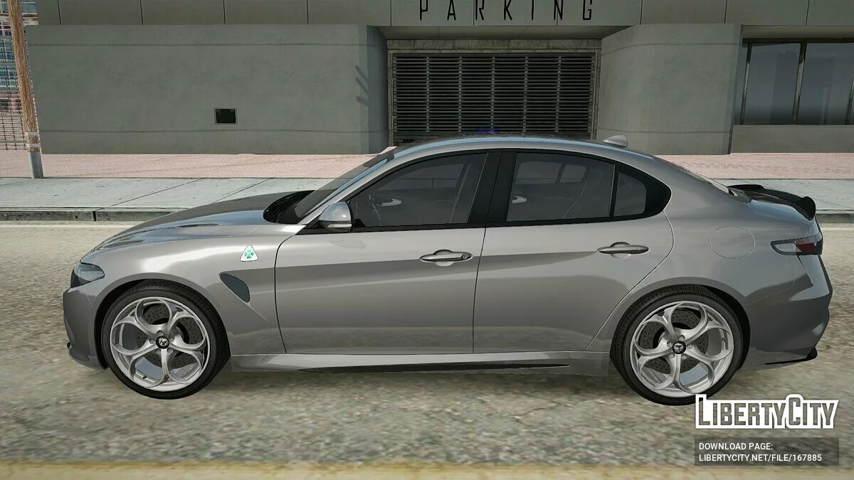 Alfa Romeo Giulia / GTA San Andreas