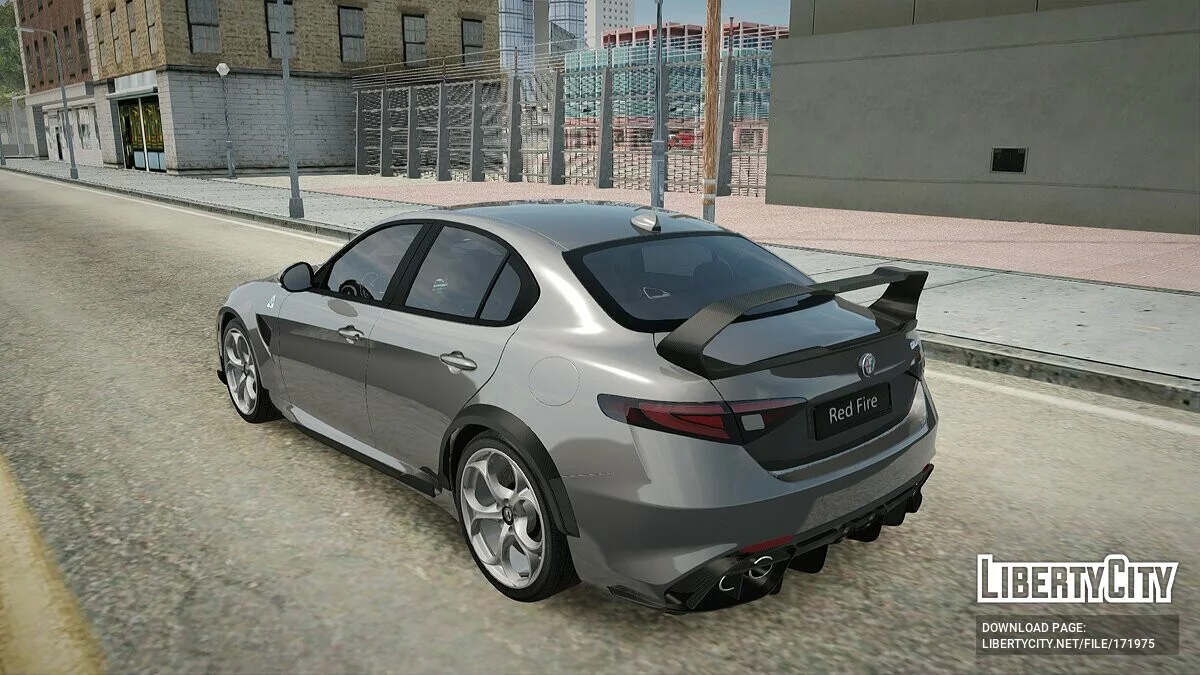 Alfa Romeo Giulia / GTA San Andreas